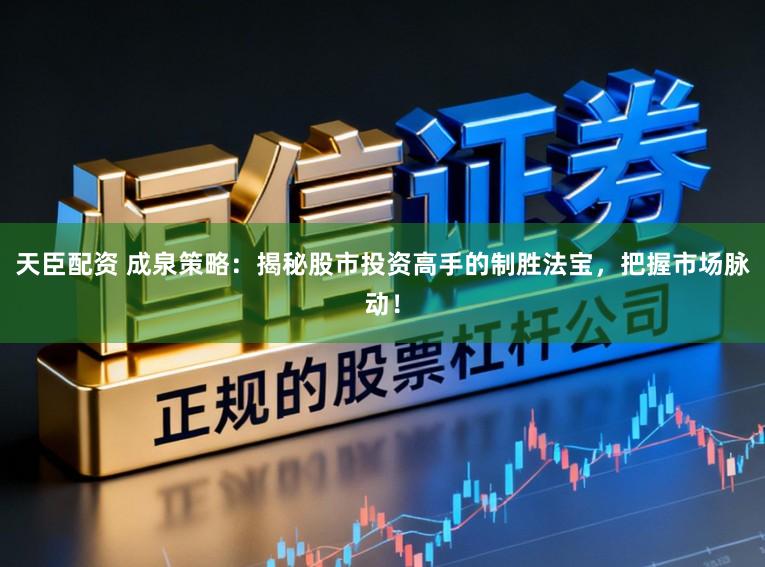 天臣配资 成泉策略：揭秘股市投资高手的制胜法宝，把握市场脉动！